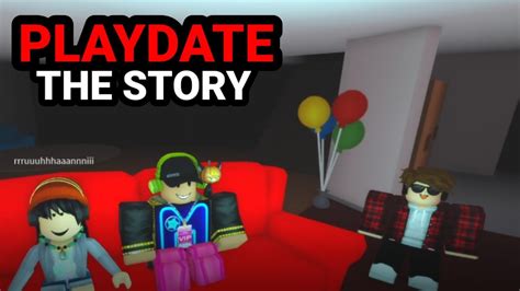 Playdate Story 🔪 Good Ending In Roblox Youtube