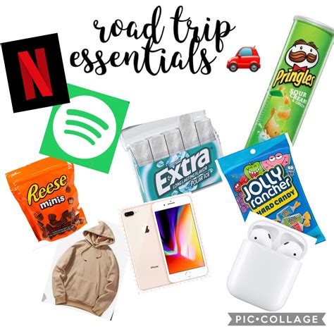 Trip Essentials Packing Lists Road Trip Packing List Travel Bag
