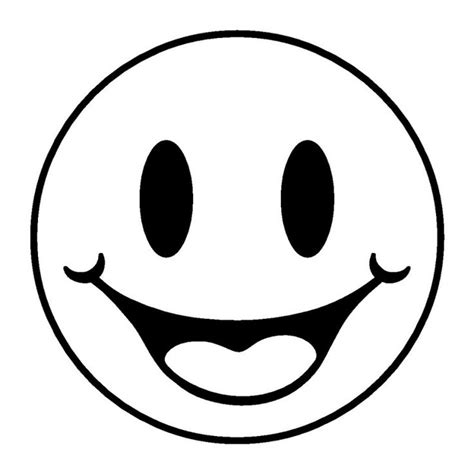 Emoji Happy Face Coloring Page Sketch Coloring Page