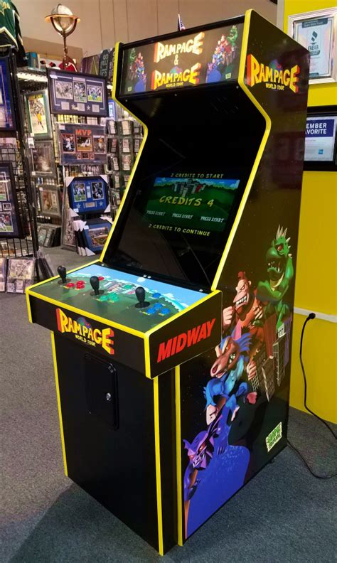 Not only is it more expensive, but that also requires a lot of space. Rampage / Rampage World Tour Arcade Video Multi Game ...