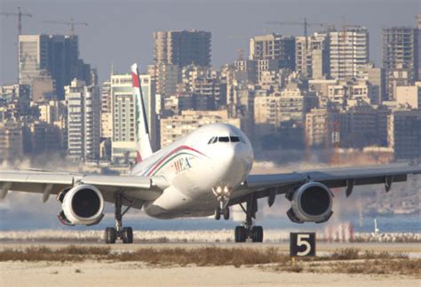 Stray Bullets Hit Two Mea Planes At Beirut Airport Ya Libnan