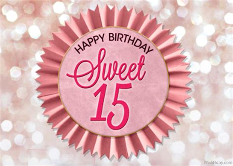 36 15th Birthday Wishes
