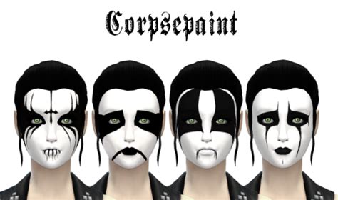 Haynys Sims Things Black Metal Corpsepaint I Didnt Know What To Do