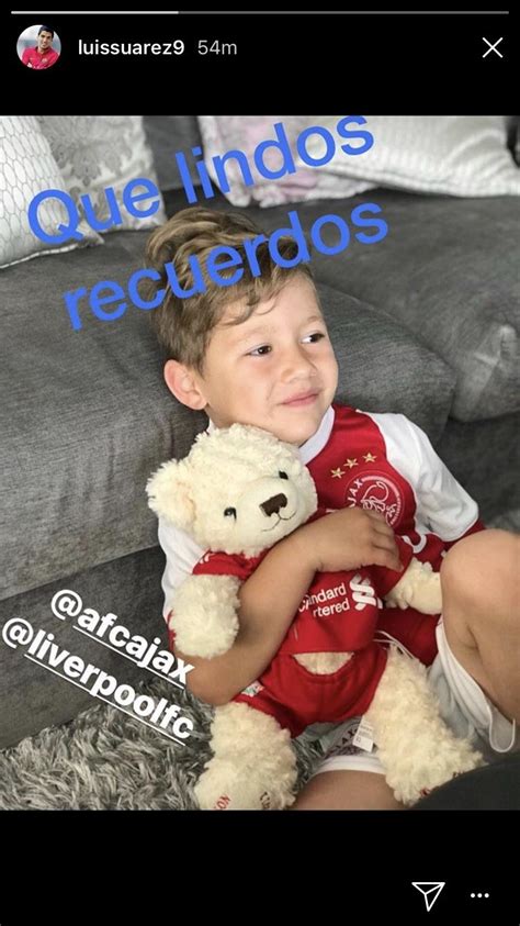 Luis Suarez On His Instagram Story Rliverpoolfc