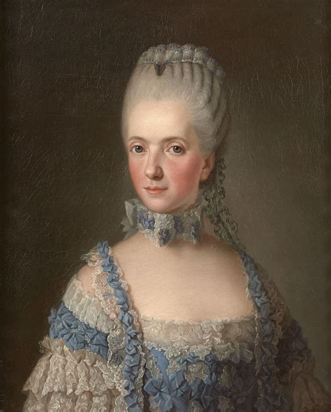 Lot Joseph Ducreux Nancy 1735 Paris 1802 Portrait De Marie