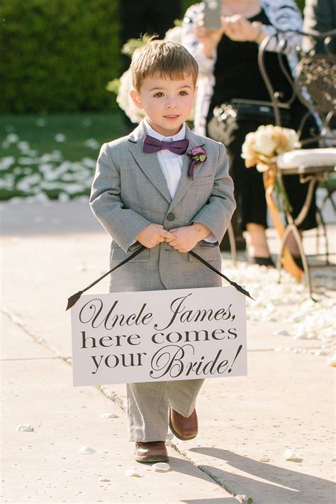 You can also coordinate his look with the theme of your wedding. 14 Adorably Stylish Ring Bearer Outfits That Are Tough ...