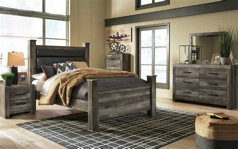 Rustic Gray Bedroom Set • Andrewlymanart
