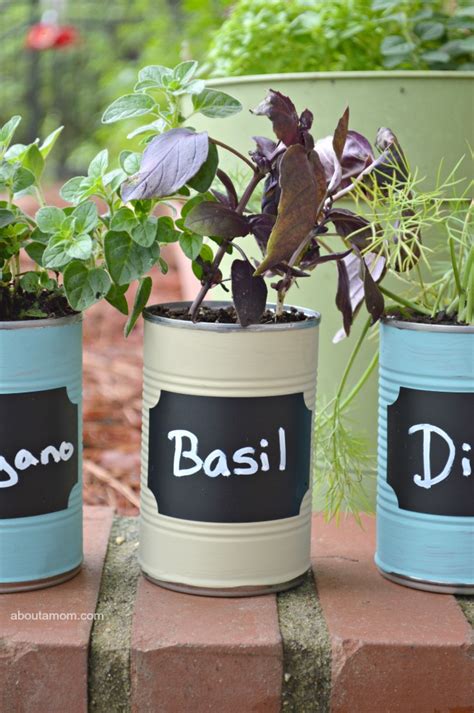 Gifts for mom are always appropriate. DIY Kitchen Herb Garden - About A Mom