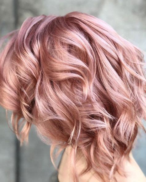 Best Rose Gold Hair Color Ideas For Stylish Women Rose Hair Color Hair Color Rose Gold