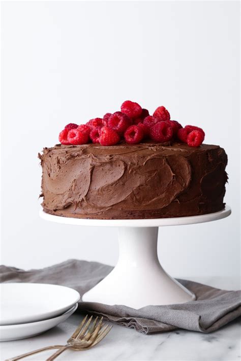 Chocolate Raspberry Layer Cake Wife Mama Foodie