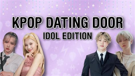 kpop dating door [ idol life edition ] kpop dating game youtube