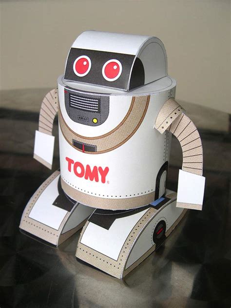 Tomy Paper Robot The Old Robots Web Site