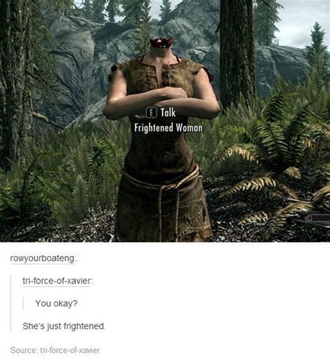 Pin By Olivia Geyer On Other Things Skyrim Funny Skyrim Memes Funny