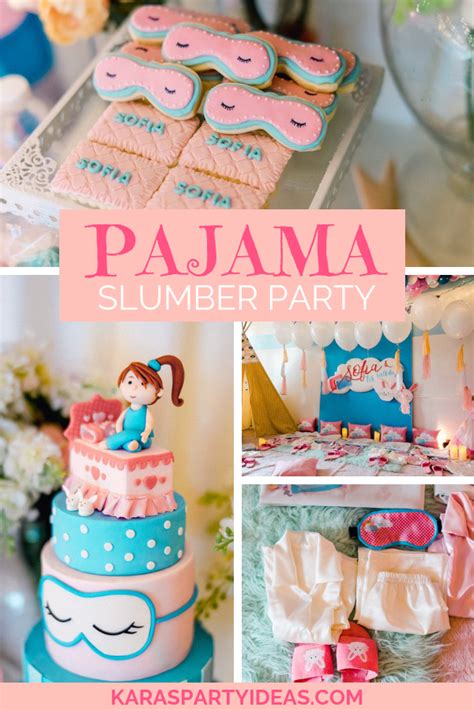 Karas Party Ideas Pajama Slumber Party Karas Party Ideas 9 Year Old