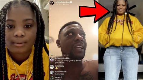 Boosie Goes Off After Daughter Iviona Viral Fight On Ig Liveand Guess Whos Mad Youtube
