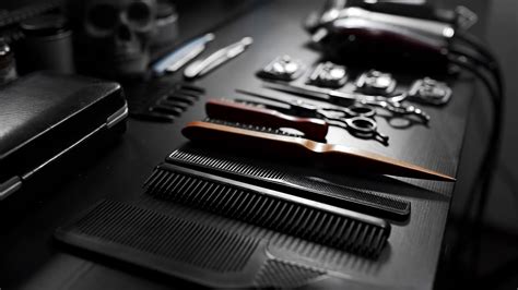 Stylish Equipment Table With Scissors Stock Footage Sbv 324729526