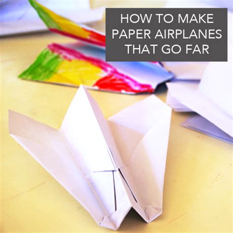 The best paper for making paper planes is plain paper (pardon the pun). How to Make Paper Airplanes That Go Far | TinkerLab