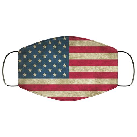 Us Flag Face Cover Freedom Rider