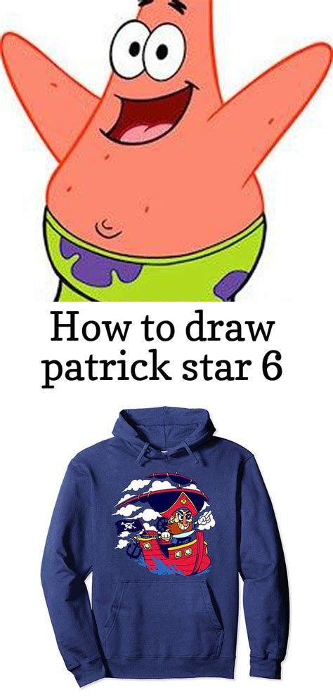 How To Draw Patrick Star 6 Retro Cartoons Spongebob