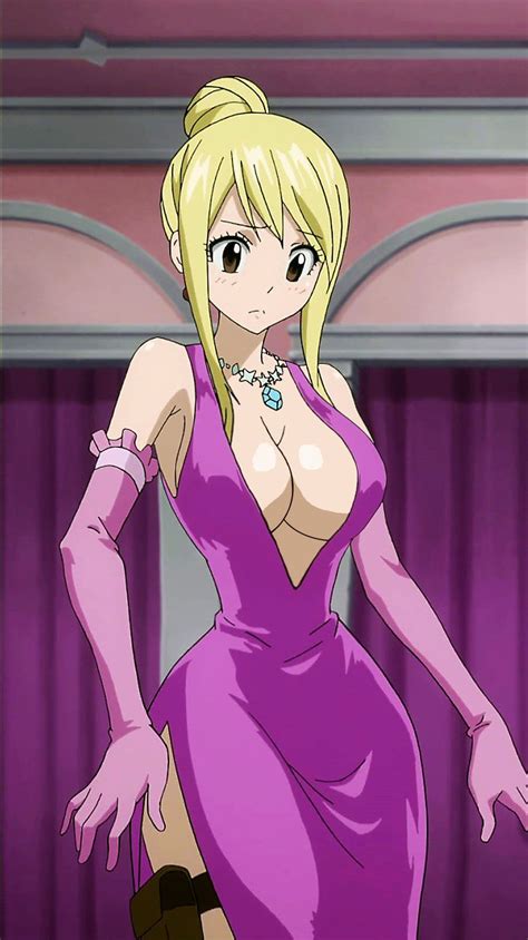 Lucy Heartfilia In Dress Breast Expansion Jutsu By Ecchianimeedits On Deviantart Lucy