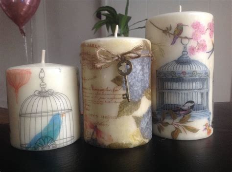 41 Decoupage Candles Tips