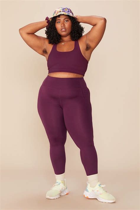 Compressive High Rise Legging Plum In 2021 Body Reference Poses