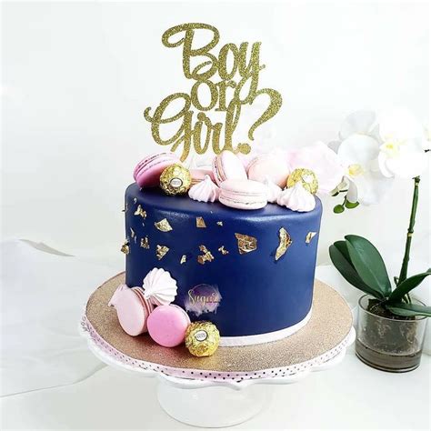 Gender Reveal Cake 🌟 Sugarcreativebakery Sugarcreativebakery Gender Reveal Cake Cake