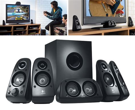 Buy Logitech Z506 51 Surround Sound Speakers 980 000433 Pc Case