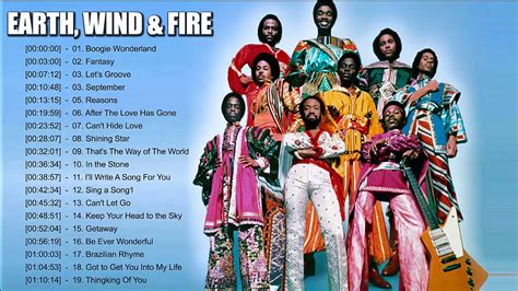 Earth Wind And Fire Song List