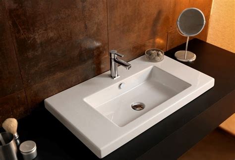 Top 10 best vessel sink reviews. Ceramica Tecla Cangas Ceramic Bathroom Sink with Overflow ...
