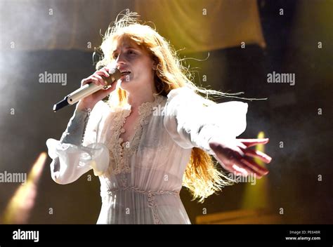 San Francisco Usa 11th Aug 2018 Florence Welch Of Florence The
