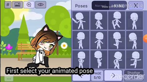 How To Make A Gacha Life Intro Using Animated Poses Tutorial Youtube