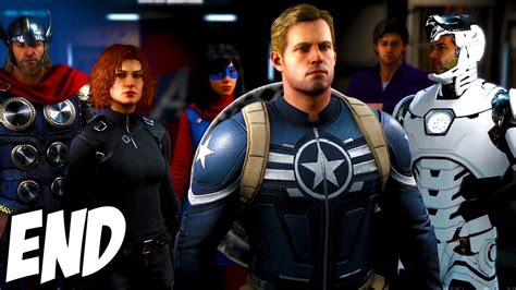 Ending Marvels Avengers Walkthrough Gameplay Part 8 Full Game Lets