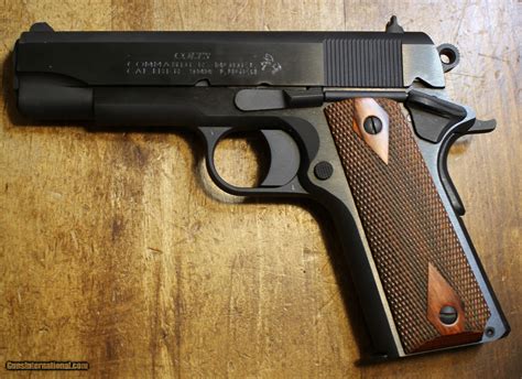Colt Commander Series 1911 80 9mm Blue Semi Auto Handgun With No Box Or
