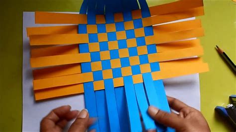 Diy Paper Weaving Basket Best Paper Craft Youtube