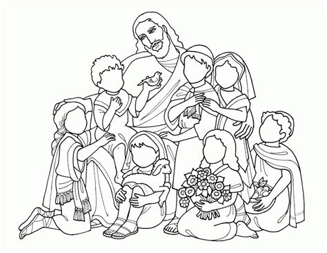 Jesus Loves Me Coloring Pages For Kids - Coloring Home