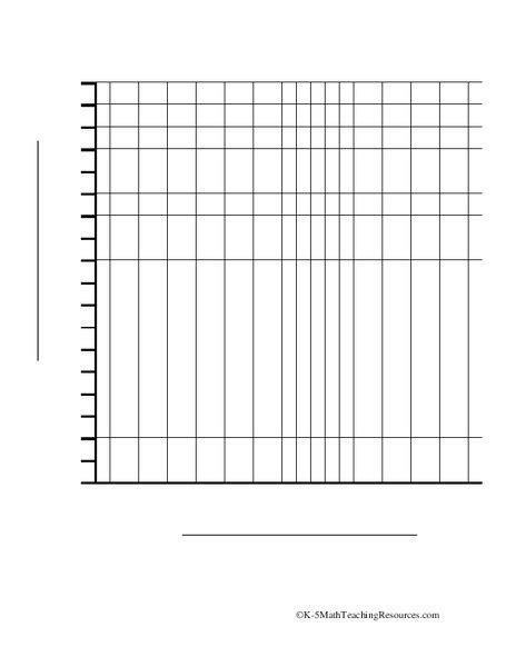Blank Graph Template Bar Chart