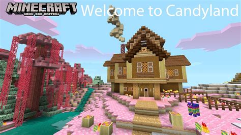 Minecraft Xbox Candyland Part 1 Candy Seed Youtube