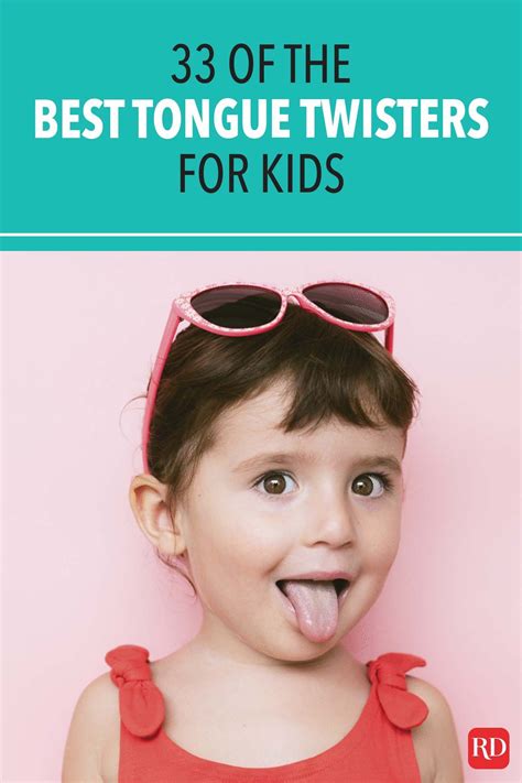 33 Of The Best Tongue Twisters For Kids Tongue Twisters For Kids