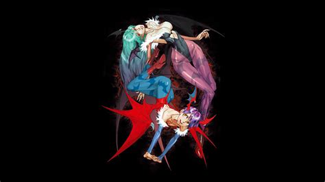 Darkstalkers Morrigan Lilith V2 3840x2160 Cat With Monocle
