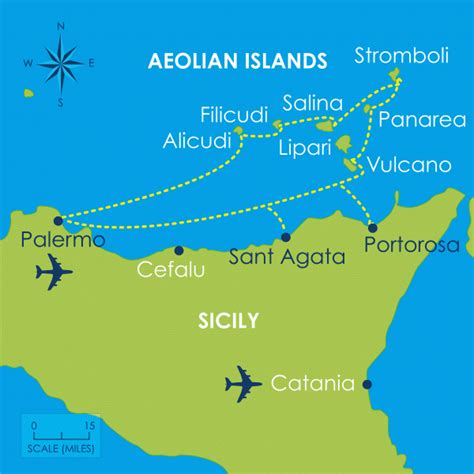 One Week Sailing Sicily And The Aeolian Islands Sailing Holidays