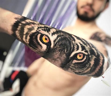 Tiger Eyes Tattoo By Daniel Bedoya Photo