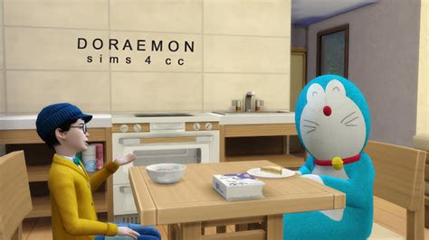 Bigeyedkitteh Sims 4 Doraemon Mascot Cc Download Blog And Direct
