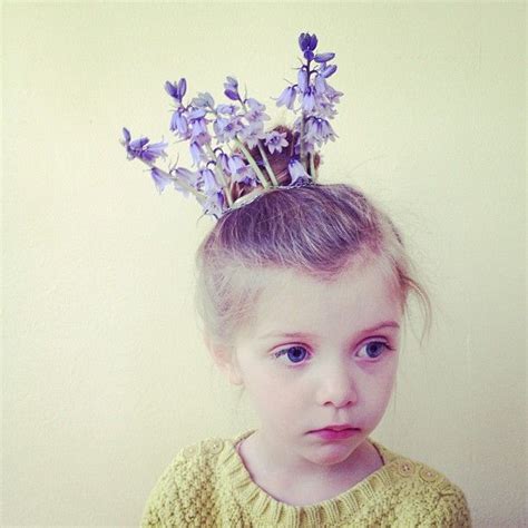Fresh Bluebell Crown By Kirsten Rickert Kirsten