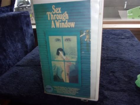 Sex Through A Window Vhs 1973 Vestron Thriller Cult Sleaze Rare Voyeur Cut Box 22 49 Picclick