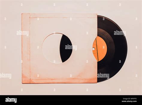 Blank Vinyl Album Cover Sleeve Vintage Concept Stock Photo Alamy