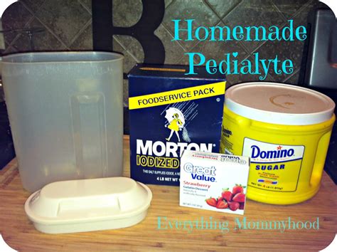 Here is a diy natural electrolyte drink recipe alternative to pedialyte for baby, kids & adults. Recipe: Homemade Pedialyte - Everything Mommyhood