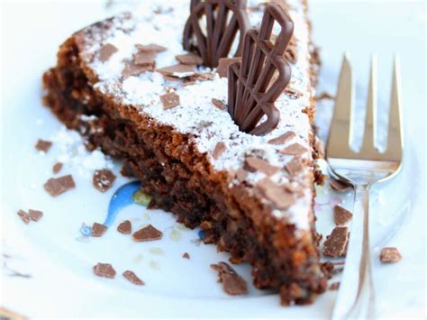 Gâteau Au Chocolat Et Aux Amandes Recettes Recette Sur Cuisine Actuelle