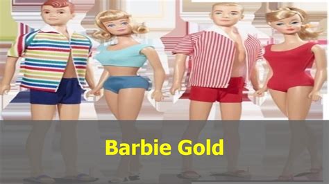 Barbie Gold Label Double Date Th Anniversary Giftset Barbie Ken