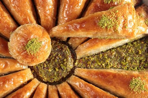 Traditional Dessert Turkish Baklava Stock Image Image Of Gourmet